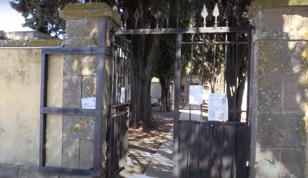 Cerveteri, il cimitero a nord del comune è a rischio cedimento del suolo (VIDEO) 1