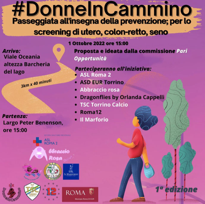 "DonneInCammino" per prevenire i tumori femminili: l'iniziativa di sport e screening gratuiti 1