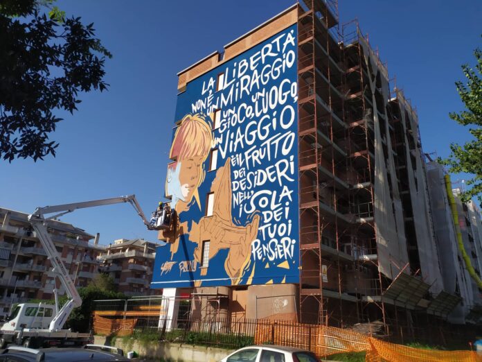 murale via Baffigo Jest er Pinto