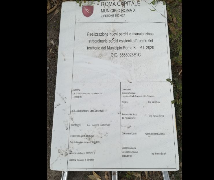 Acilia, lavori al parco di Via di Prato Cornelio fermi da Ferragosto: risponde l'assessore 2