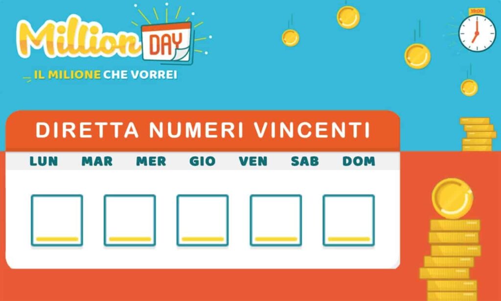 Million Day 2 Ottobre 2022, Estrazione Numeri Vincenti Del Giorno