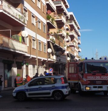 perdita del gas vigili del fuoco esplosione