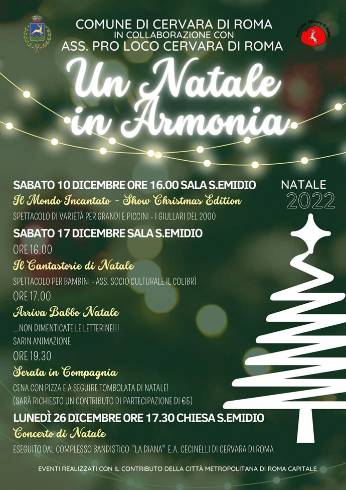 Feste di Natale nei borghi in provincia di Roma: gli eventi 6