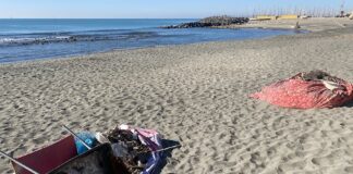 spiagge rifiuti ostia