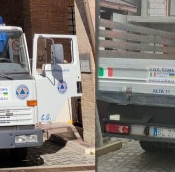 camion protezione civile
