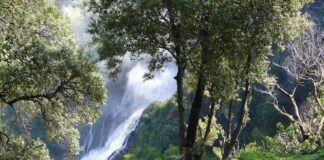 La cascata di Villa Gregoriana