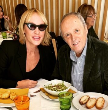 Fiore Argento e Dario Argento