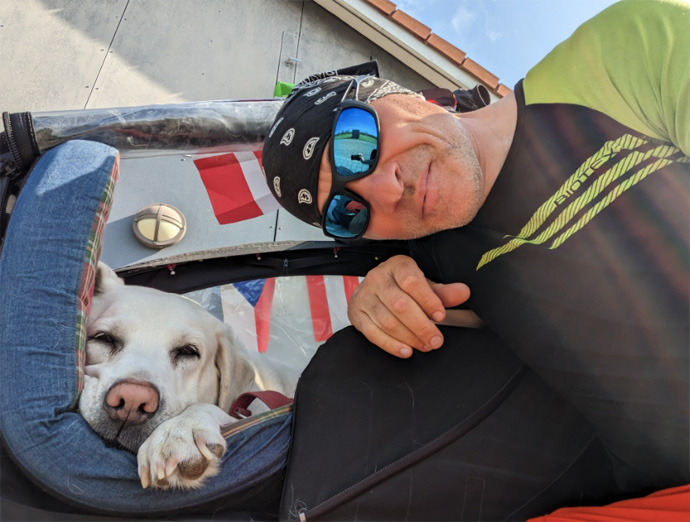 Da Ostia a Capo Nord in cargobike: l'avventura di Nicola e il suo cane Erin (VIDEO) 2