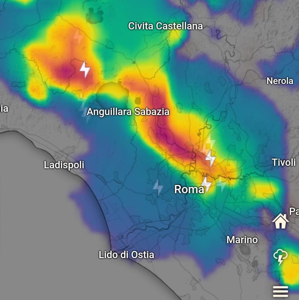 Grandinata su Roma nord, il tornado paralizza anche il viterbese (VIDEO) 3
