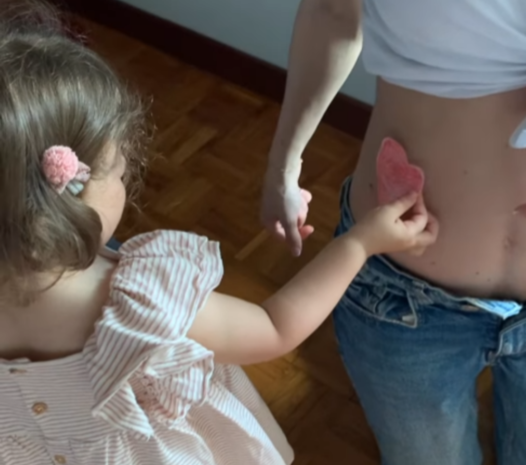 Video annuncio gravidanza Melory Blasi 