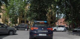 I carabinieri in servizio