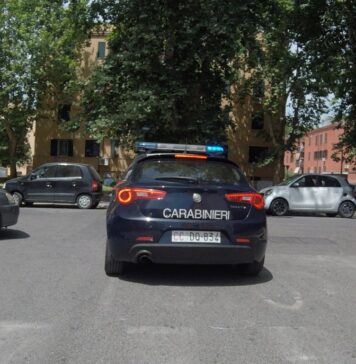 I carabinieri in servizio