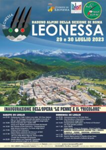 Gli alpini d'Italia fanno festa a Leonessa: date e programma 1