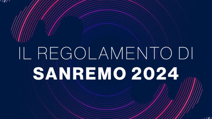 Festival di Sanremo regolamento 2024
