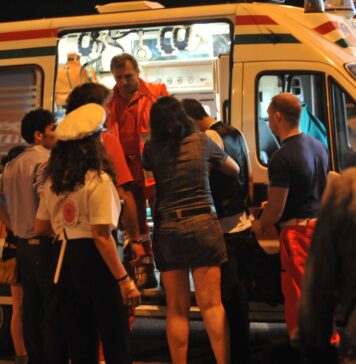 ambulanza notte ares 118 vigile urbano estiva canaledieci