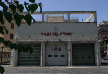 vigili del fuoco pompieri ostia via Celli caserma canaledieci