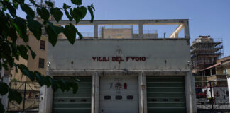 vigili del fuoco pompieri ostia via Celli caserma canaledieci