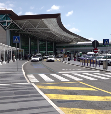 Fiumicino Leonardo da Vinci aeroporto Terminal 1 partenze canaledieci