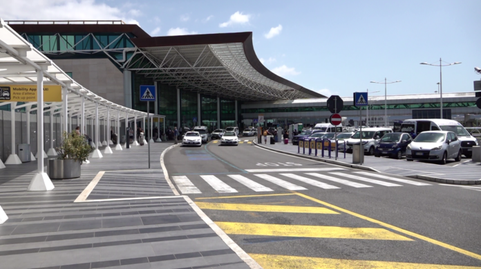 Fiumicino Leonardo da Vinci aeroporto Terminal 1 partenze canaledieci