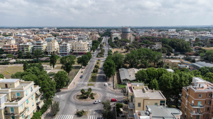 DJI_0061-22 Ostia viale della Vittoria drone serbatoio circolo La PInetina canaledieci