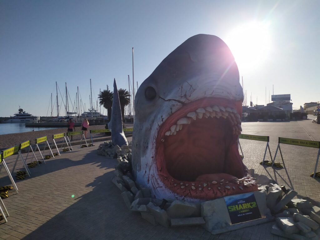 Lo squalo bianco sbarca a Ostia. Ed è subito selfie 1