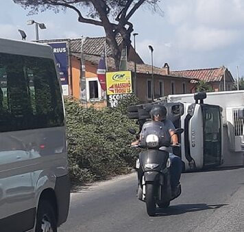 Mobilità a rischio per incidenti su Ostiense e Pontina