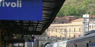 La stazione ferroviaria di Tivoli