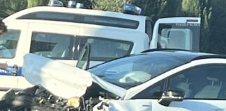 Via del Mare. grave incidente altezza GRA