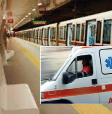 L'aggressione in metropolitana