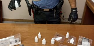 La droga dello stupro in flaconcini