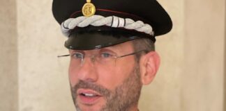Il tenente colonnello Stefano Tosi