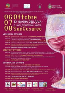 Sagre nel Lazio e feste di paese nel week end dal 6 all’8 ottobre