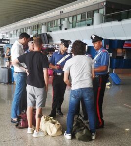 Aeroporto di Fiumicino: un arresto, due denunce e sette autisti sanzionati