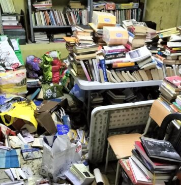 Ostia, maltempo: nubifragio distrugge patrimonio librario di migliaia di opere