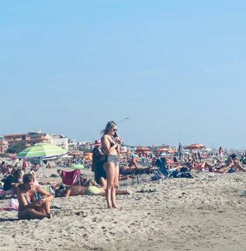 Spiaggia in autunno