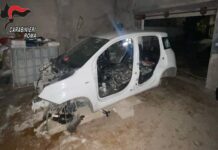 Anzio, smonta auto rubata per venderne i pezzi: officina clandestina scoperta dai carabinieri