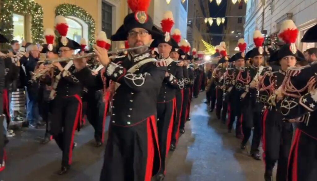 La banda dei carabinieri nel centro di Roma