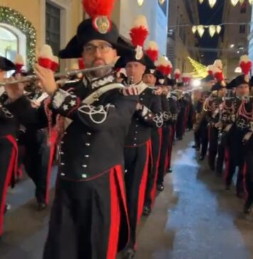 La banda dei carabinieri nel centro di Roma