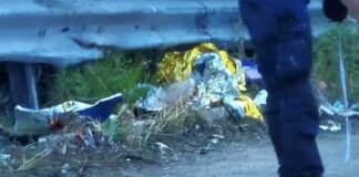 I rilievi dopo un incidente mortale