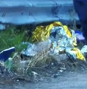 I rilievi dopo un incidente mortale