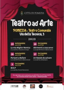 Pomezia, domeniche gratuite con il “Teatro ad Arte” del Comune: il programma 1