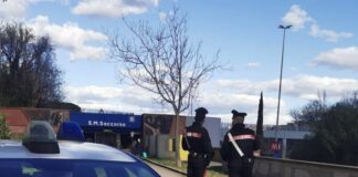 Ad intervenire i carabinieri