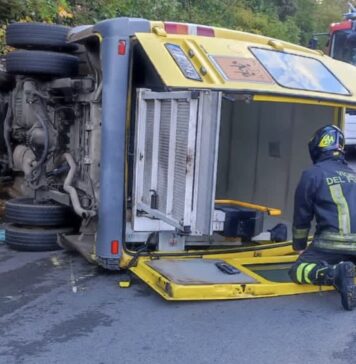 L'incidente con lo scuolabus