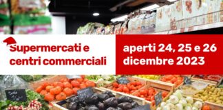 Supermercati aperti a Natale 2023