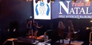 Le cubiste alla festa dell'avvocatura romana
