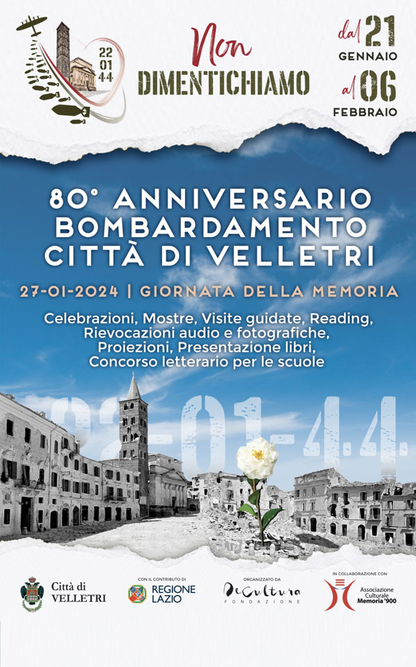 Velletri ricorda il bombardamento del 1944: il programma delle iniziative culturali 3