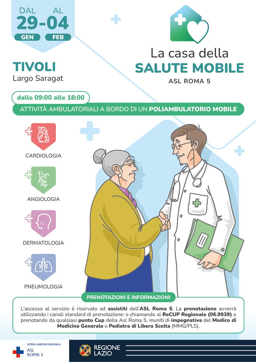 Tivoli, arriva per una settimana l'ambulatorio mobile: 15 gli esami assicurati 1