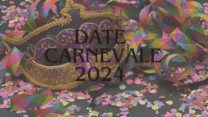 Date carnevale 2024