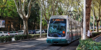 ROMA-TRAM-LINEA-8-RIATTIVATA-24-FEBBRAIO-SABATO-