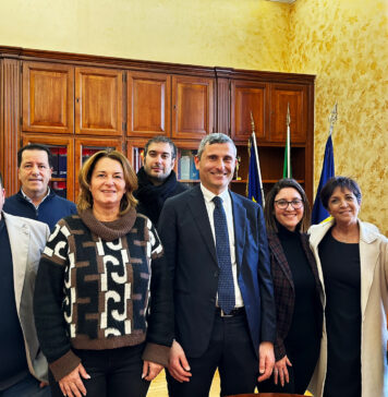 Il sindaco di Guidonia Mauro Lombardo presenta la nuova Giunta